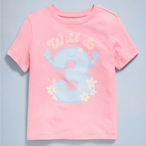 Toddler girls shirt number 3